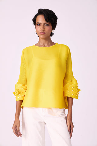 Trudy Top - Yellow