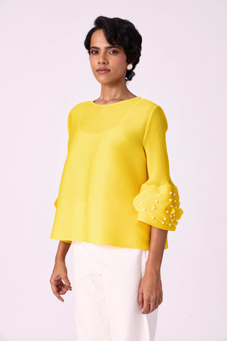 Trudy Top - Yellow