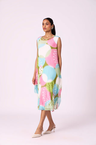 Mirabelle Print Dress - Multicolour
