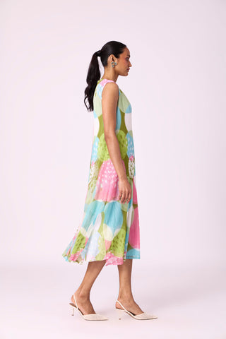 Mirabelle Print Dress - Multicolour
