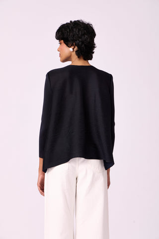 Aliz Floral Shirt - Black