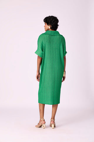 Maria Shirt Dress - Green