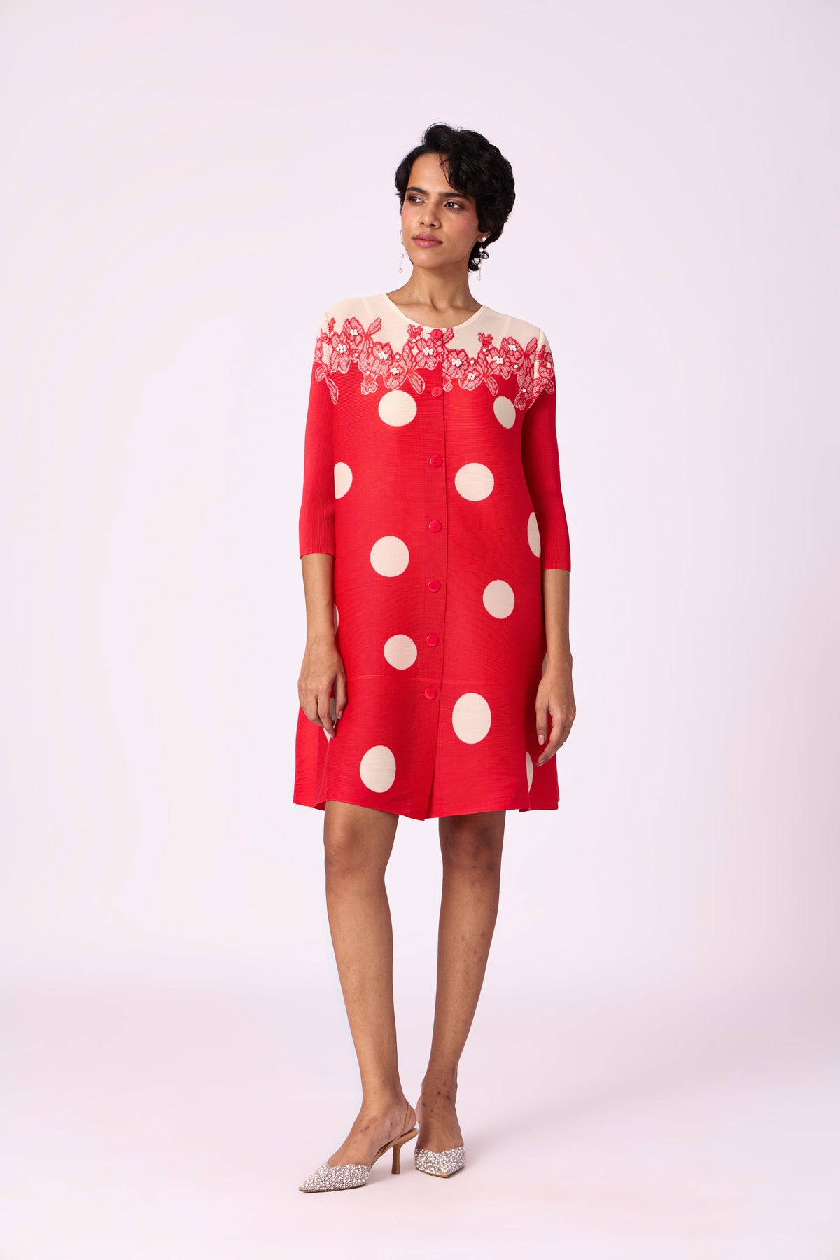 Freya Dress - Red