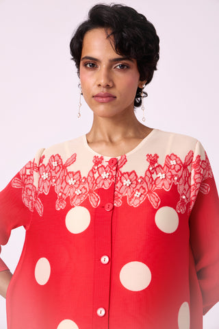 Freya Dress - Red