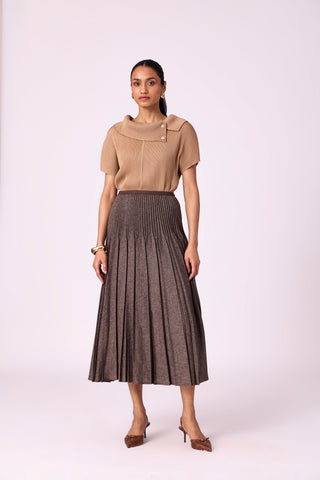 Trecia Top - Light Mocha