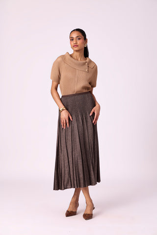 Trecia Top - Light Mocha
