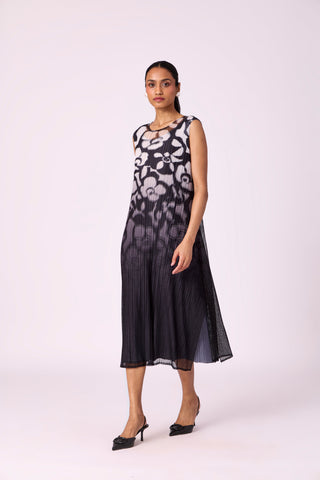 Mirabelle Print Dress - Black