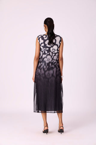 Mirabelle Print Dress - Black