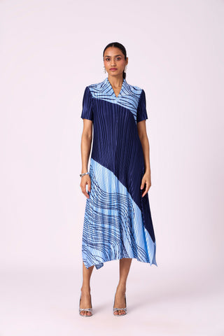 Trista Dress - Blue