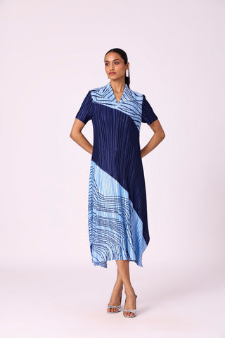 Trista Dress - Blue