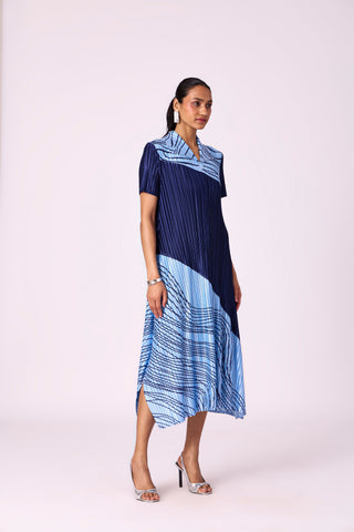 Trista Dress - Blue
