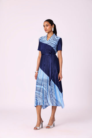 Trista Dress - Blue