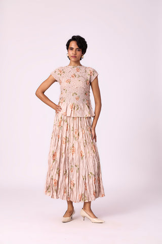 Jade Floral Set - Beige
