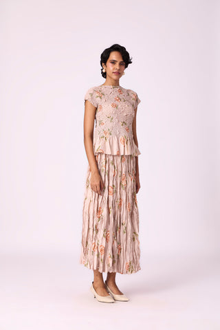 Jade Floral Set - Beige
