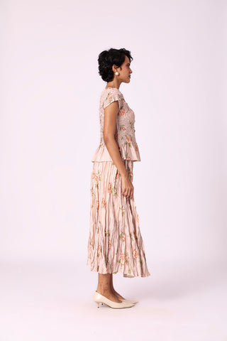 Jade Floral Set - Beige