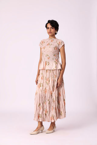 Jade Floral Set - Beige