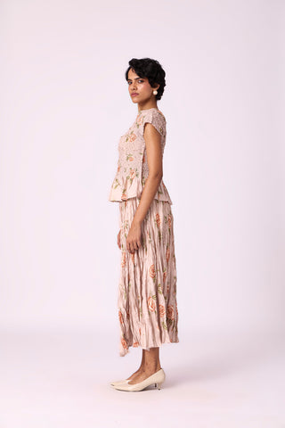 Jade Floral Set - Beige