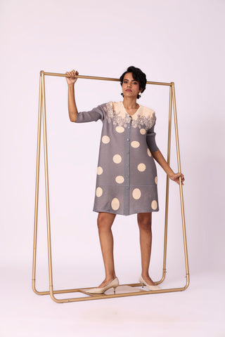 Freya Dress - Grey