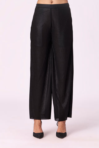 Fiona Pants - Metallic Black