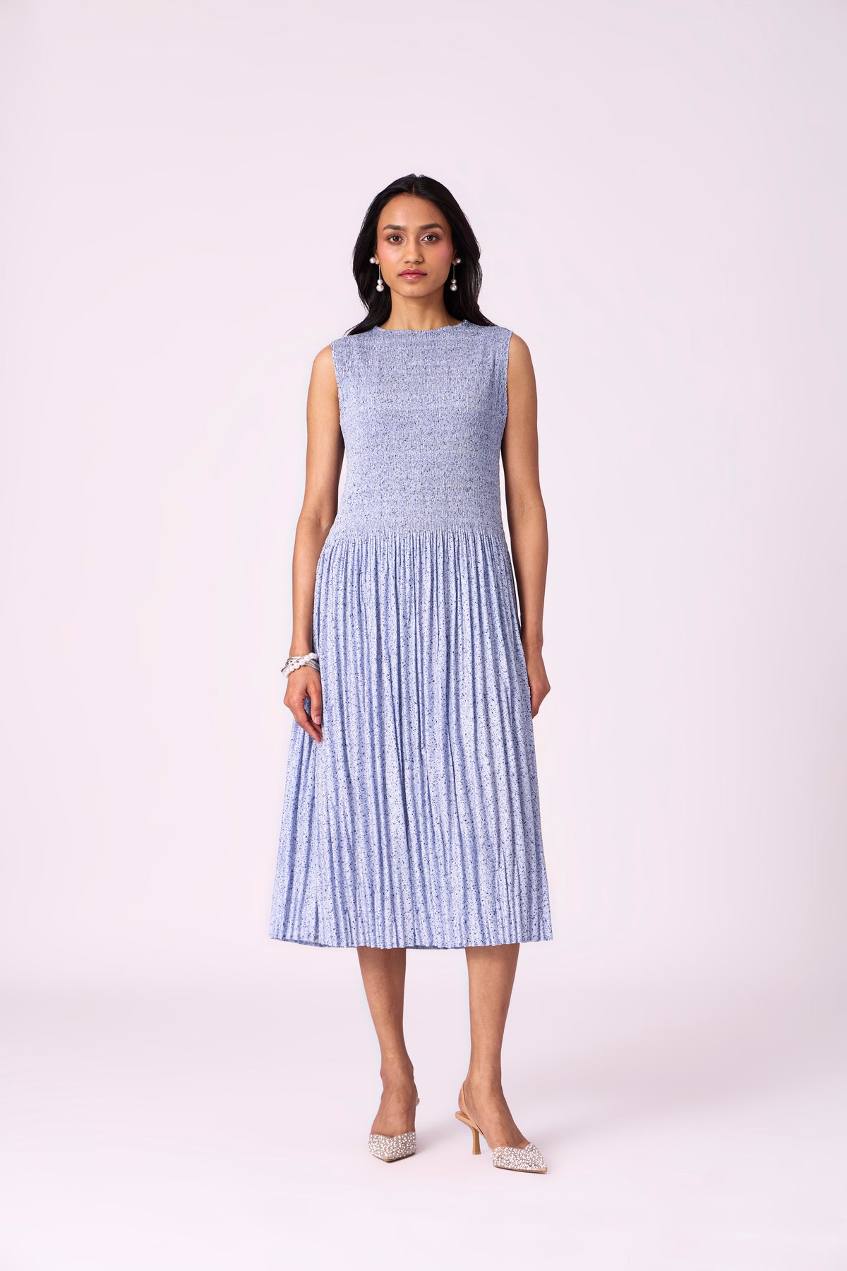 Nadine Dress - Light Blue