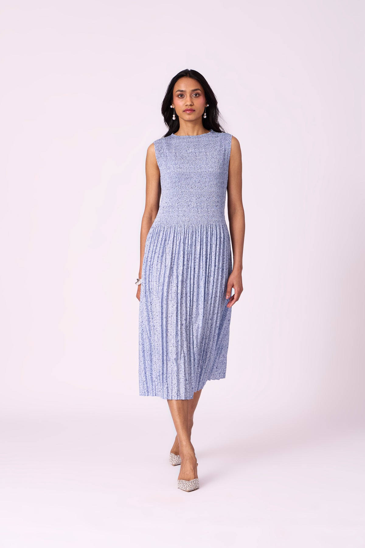 Nadine Dress - Light Blue