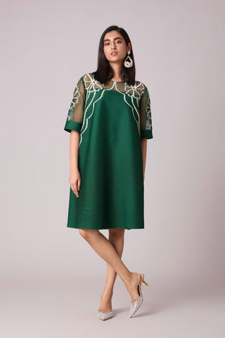 Lilyana Dress - Dark Green