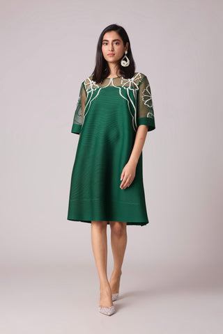 Lilyana Dress - Dark Green