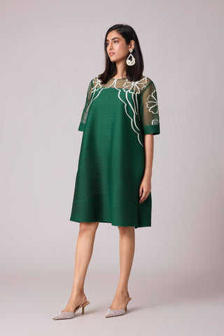 Lilyana Dress - Dark Green