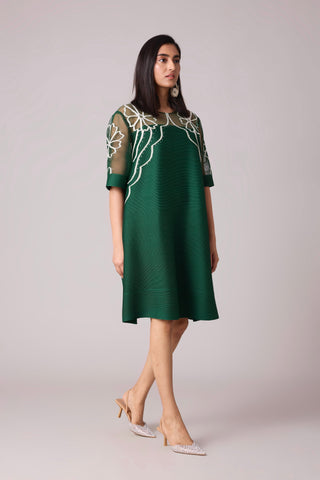 Lilyana Dress - Dark Green