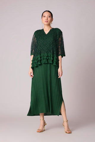 Gaby Dress - Dark Green