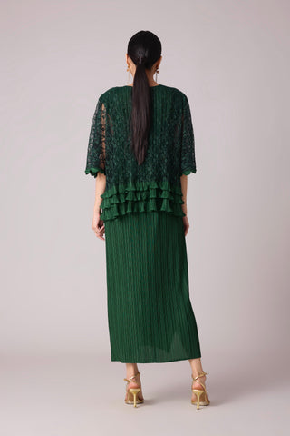 Gaby Dress - Dark Green