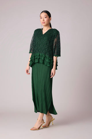 Gaby Dress - Dark Green