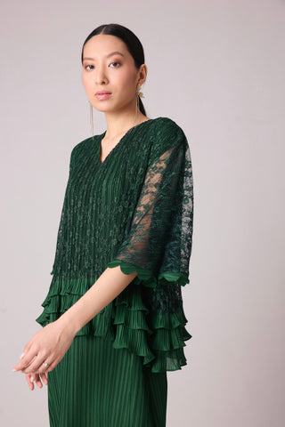 Gaby Dress - Dark Green