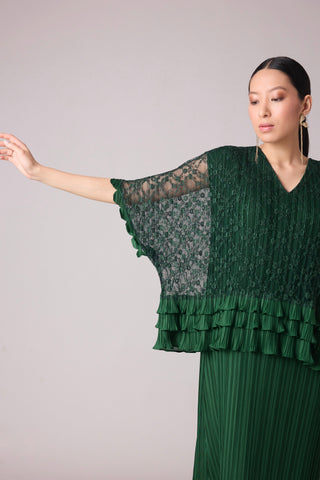 Gaby Dress - Dark Green