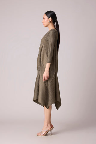 Tulip Dress - Dark Taupe