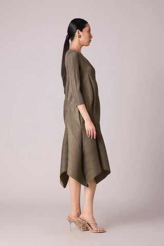 Tulip Dress - Dark Taupe