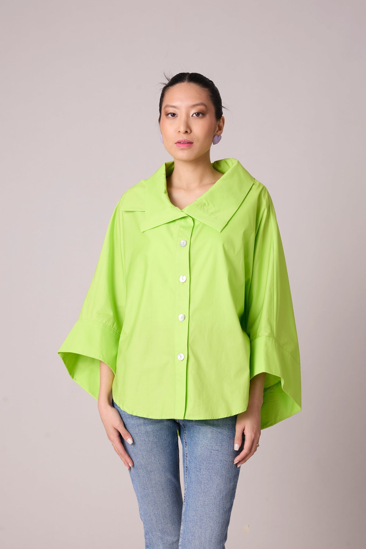 Vida Shirt - Lime Green