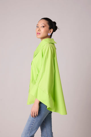 Vida Shirt - Lime Green