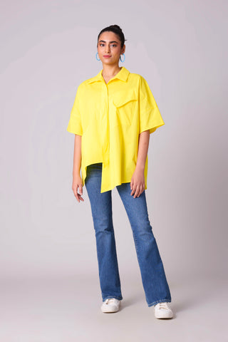 Andrea Shirt - Lemon Yellow