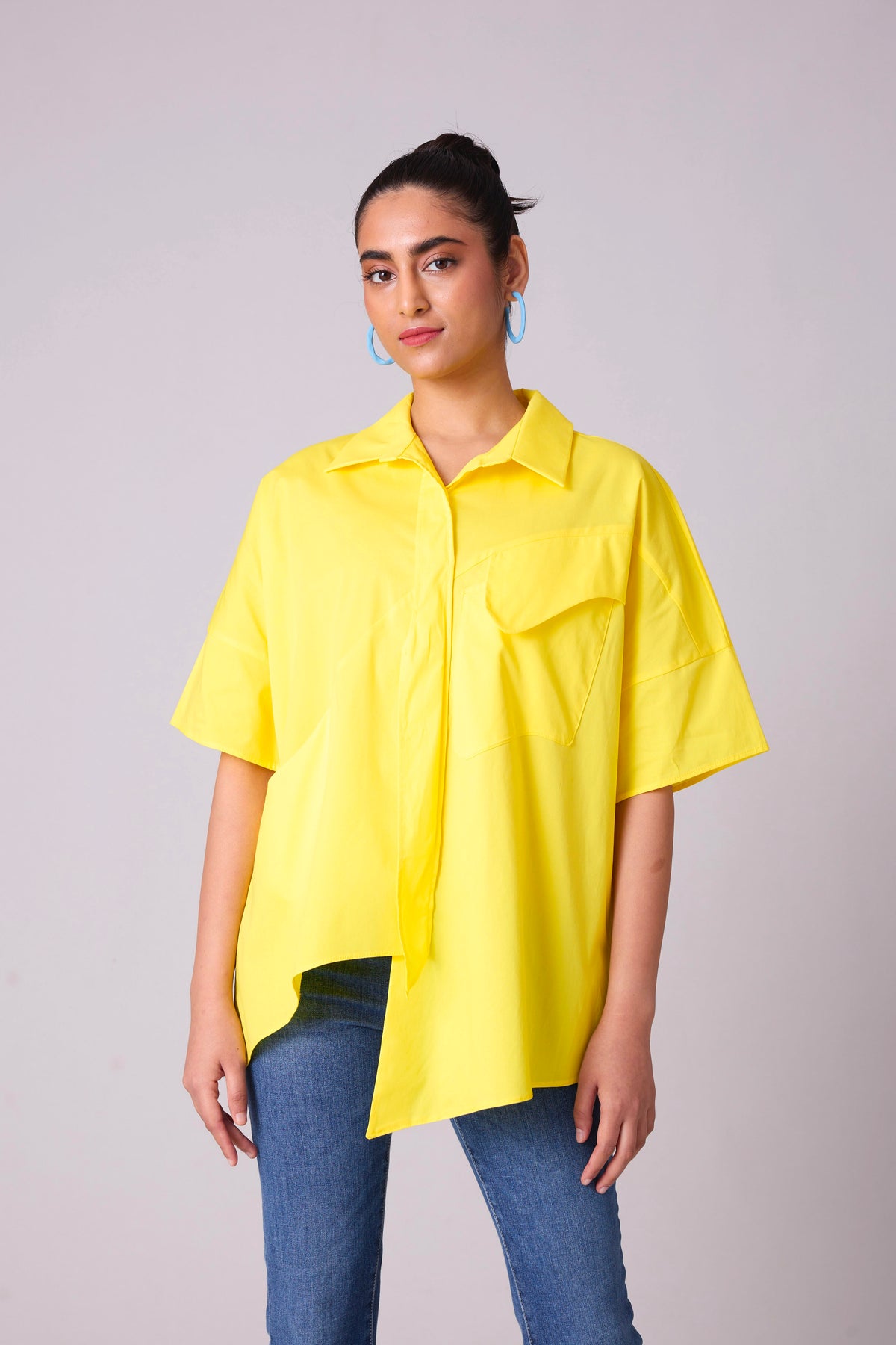 Andrea Shirt - Lemon Yellow