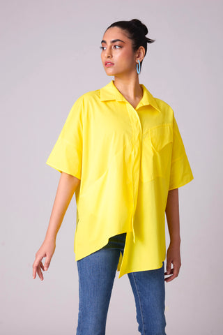 Andrea Shirt - Lemon Yellow