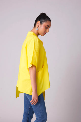 Andrea Shirt - Lemon Yellow