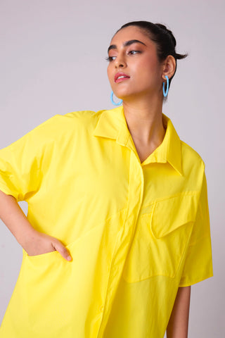 Andrea Shirt - Lemon Yellow