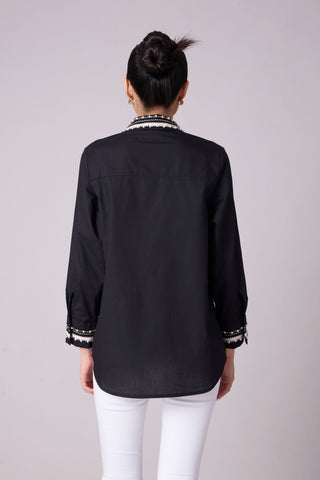 Simone Shirt  - Black