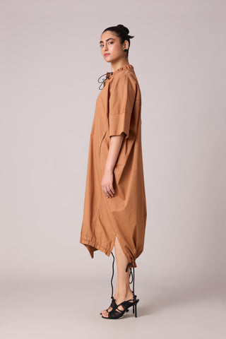 Lexis Shirt Dress - Caramel