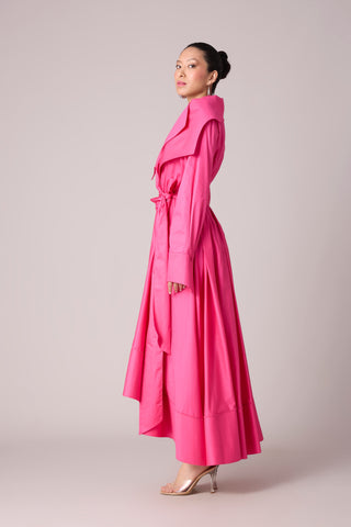 Zora Dress - Azalea Pink