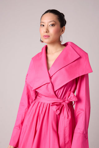 Zora Dress - Azalea Pink