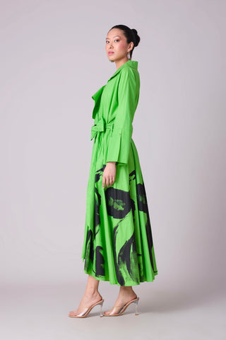 Delphi Dress - Green