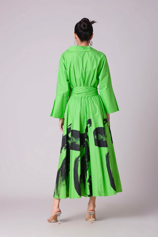 Delphi Dress - Green