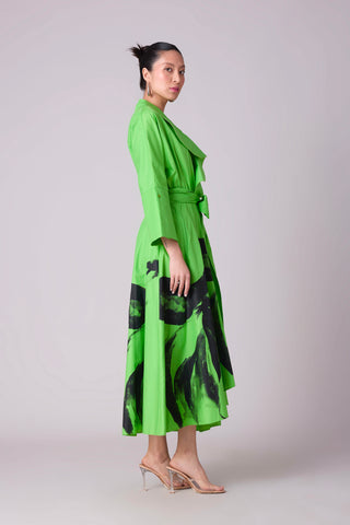 Delphi Dress - Green